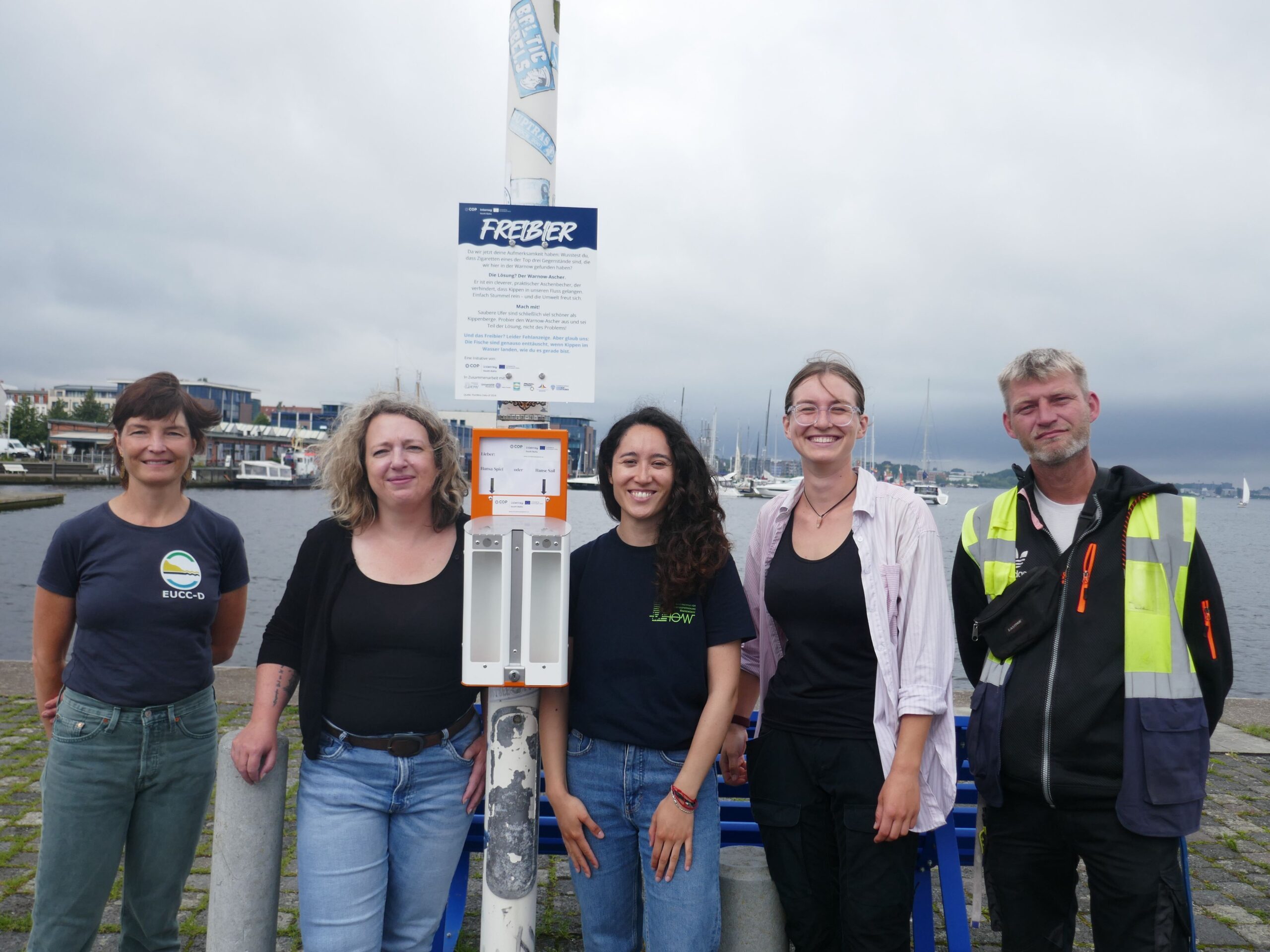 Press Release: Innovative pilot project against cigarette waste